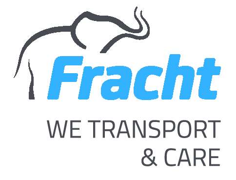 Logo Fracht niebieski